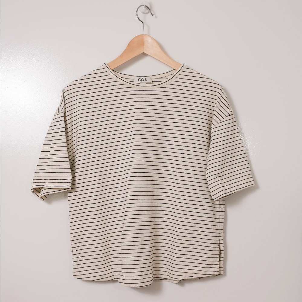 COS striped tshirt